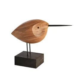 Beak bird awake snipe decoration by warm nordic
